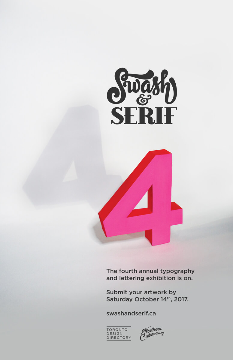 Swash & Serif 4 Poster