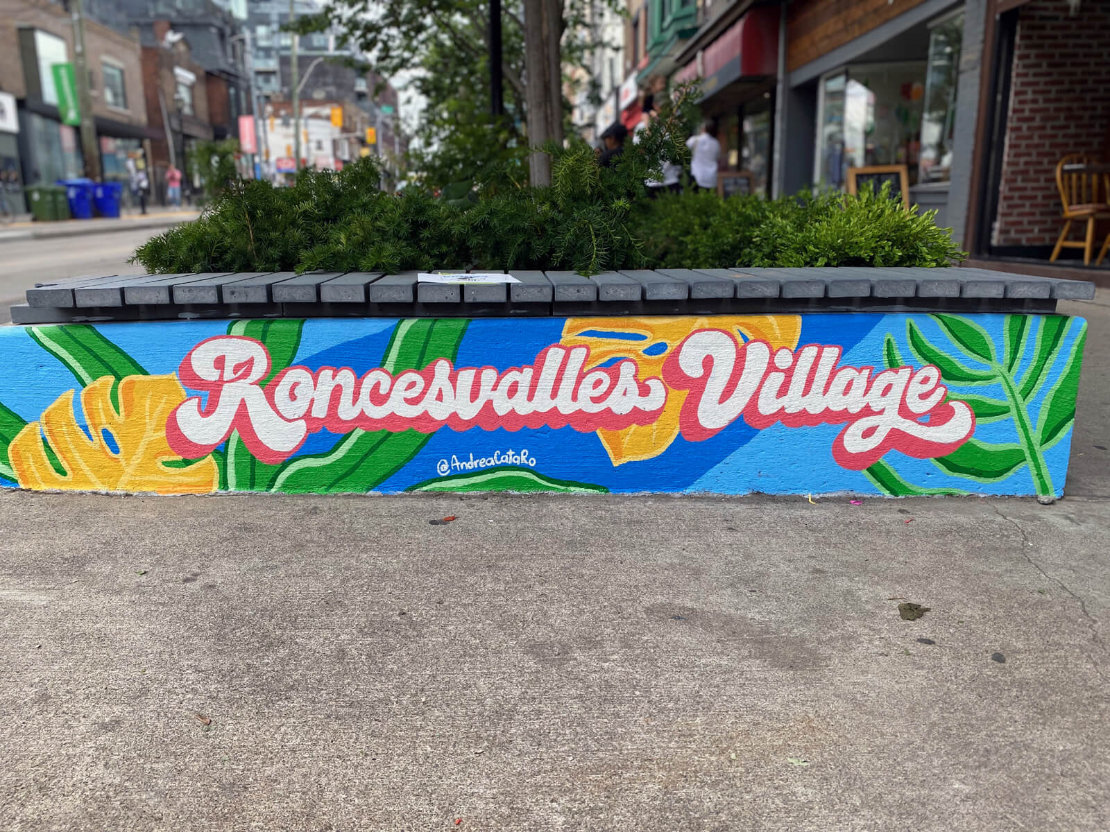 Andrea Rodriguez, Roncesvalles Village