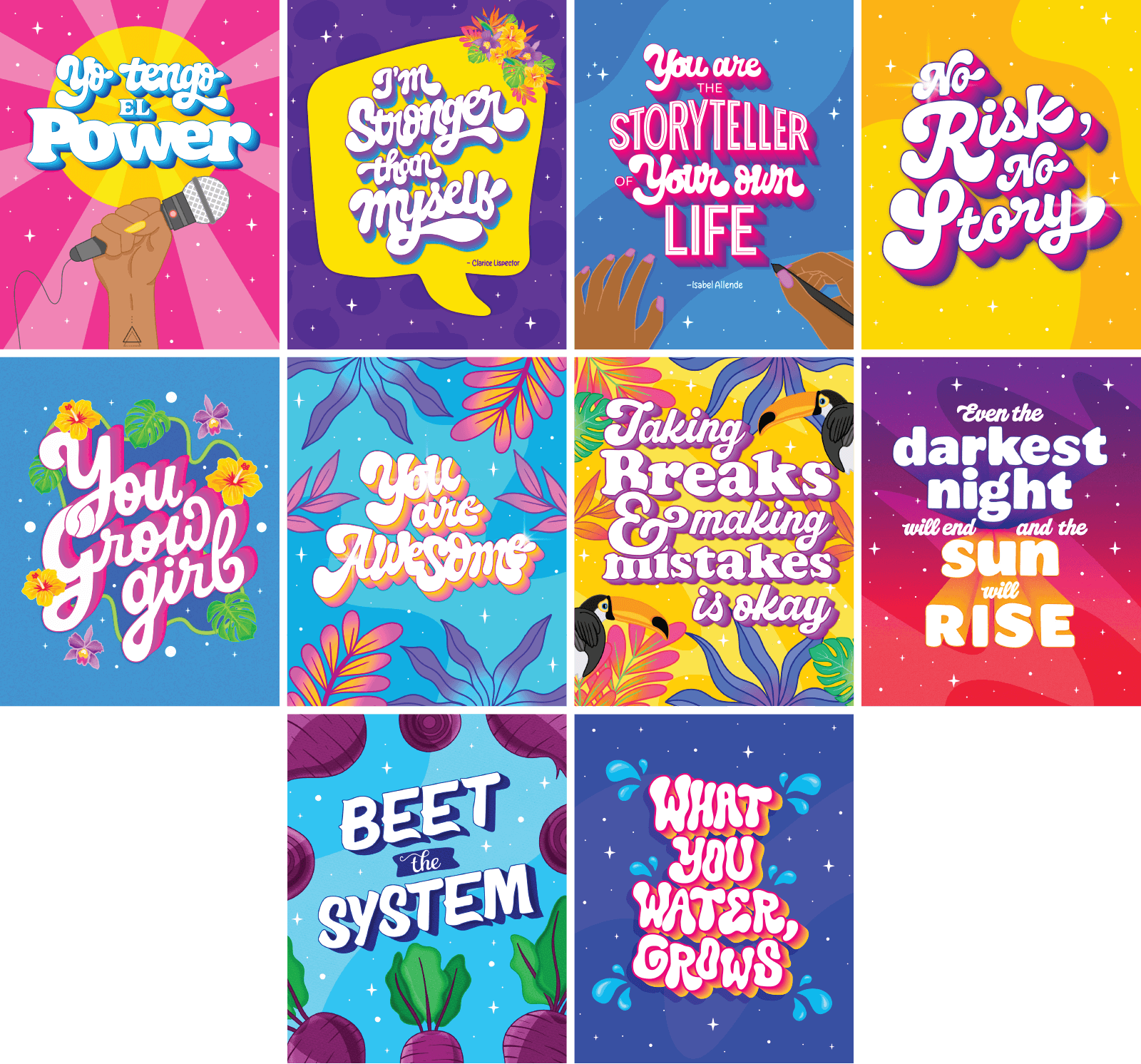 Andrea Rodriguez, Empowering Lettering