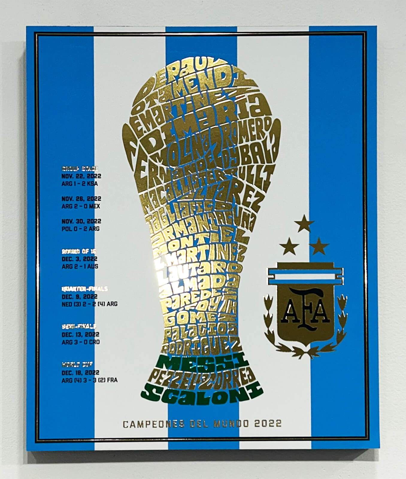 Mark Serrano, Argentina