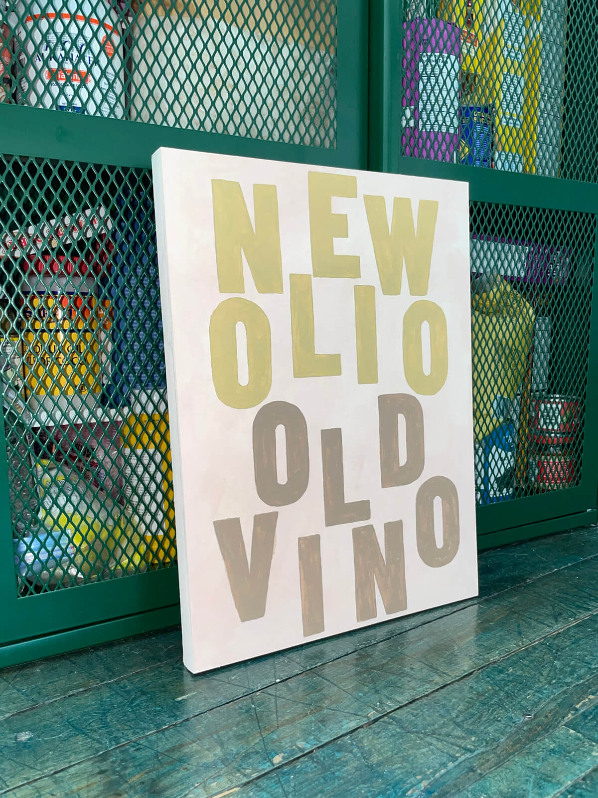 Melissa Agostino, NEW OLIO OLD VINO